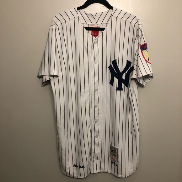 mitchell and ness babe ruth jersey